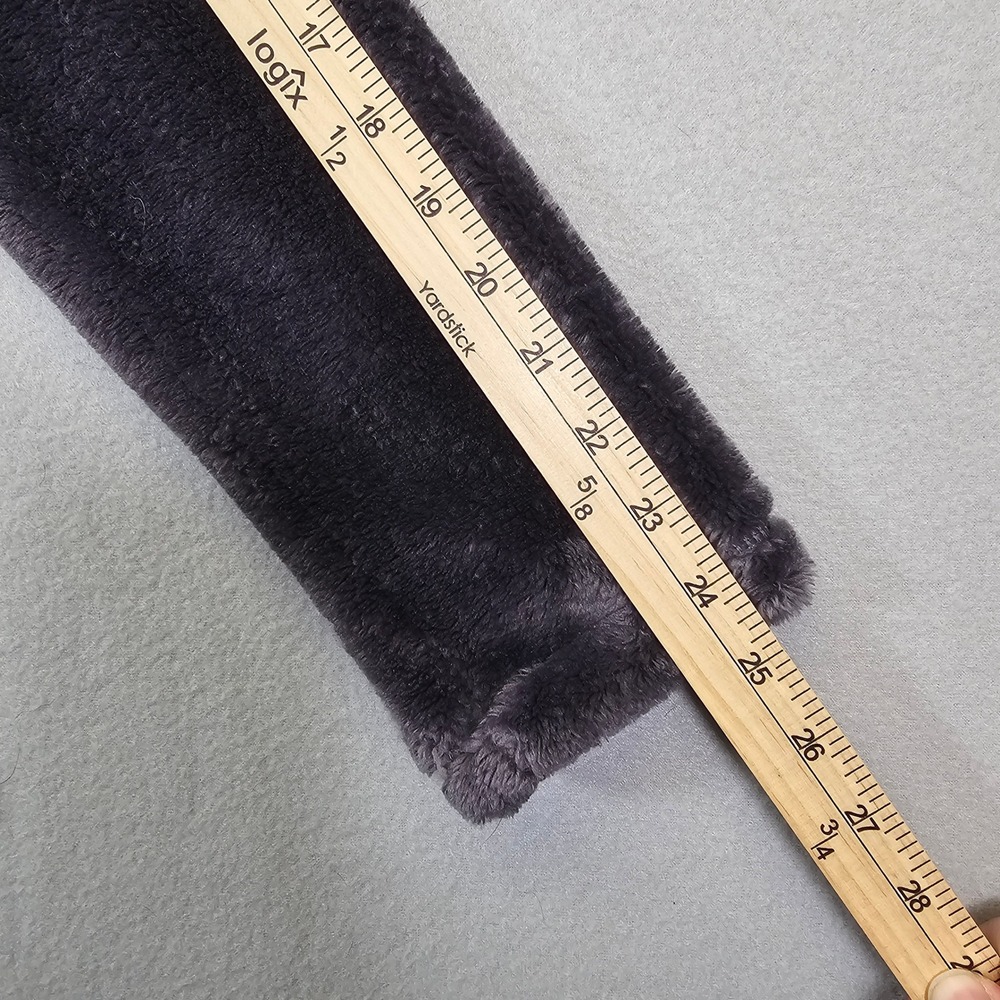 32 Degrees Heat Womens Fleece Jacket Charcoal Gray Full Zip Mock Neck Size S - Picture 5 of 8